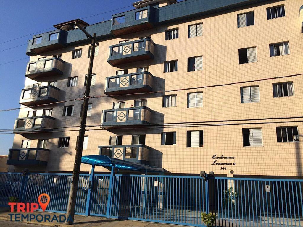 Apartamento A 100 Metros Da Praia, Bem Localizado, Com Ar Condicionado E Wi-Fi -23 - Edificio Lenamar II ウバトゥバ エクステリア 写真