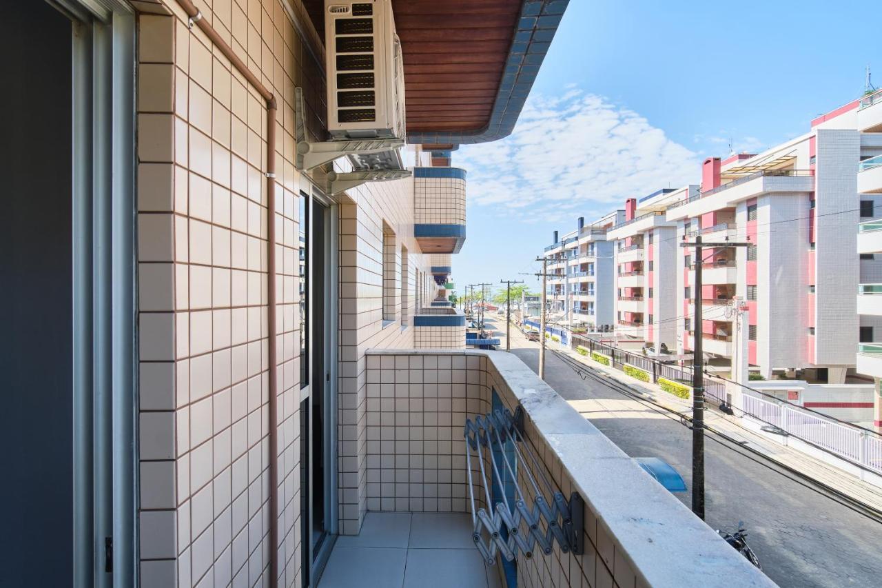Apartamento A 100 Metros Da Praia, Bem Localizado, Com Ar Condicionado E Wi-Fi -23 - Edificio Lenamar II ウバトゥバ エクステリア 写真