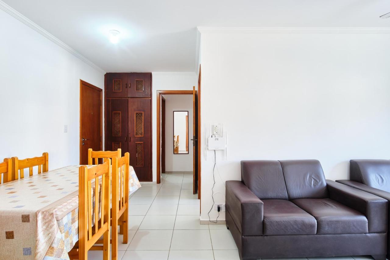 Apartamento A 100 Metros Da Praia, Bem Localizado, Com Ar Condicionado E Wi-Fi -23 - Edificio Lenamar II ウバトゥバ エクステリア 写真