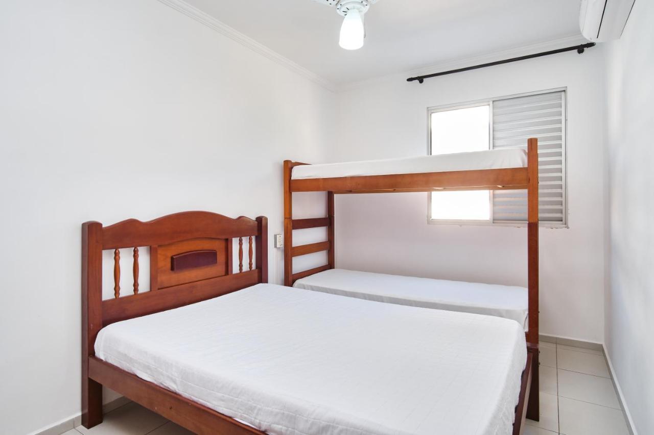 Apartamento A 100 Metros Da Praia, Bem Localizado, Com Ar Condicionado E Wi-Fi -23 - Edificio Lenamar II ウバトゥバ エクステリア 写真